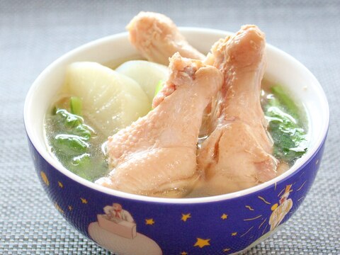 マ・ローニエプロ☆鶏手羽と大根のスープ煮